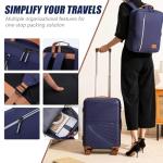 Eeeza 3-Piece Hard Case Luggage Set
