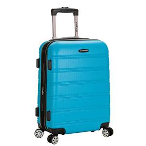 Rockland Melbourne Turquoise Expandable Spinner Carry-On 20