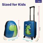Dinosaur Kids Suitcase and Backpack Set 18