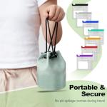 Travel Pill Organizer Pouch with Privacy Protection