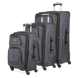 SwissGear Sion 3-Piece Expandable Luggage Set