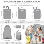 8 Compression Packing Cubes for Travel Organizing
