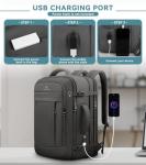 Extra Large 50L Travel Backpack for Laptops