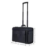 Alpine Swiss 17" Rolling Laptop Briefcase