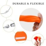 8 Pack TSA Approved Silicone Luggage Tags