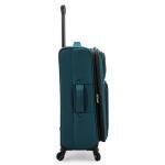 U.S. Traveler Anzio Teal Expandable Spinner Luggage