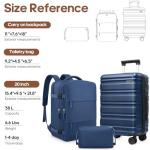 Romtour 3-Piece Hard Shell Luggage Set