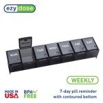 Travel Friendly 7-Day Pill Organizer Box