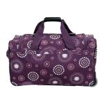 Purple Rolling Duffel Bag by Rockland, 22