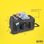Solo New York Rolling Duffle Bag with Wheels