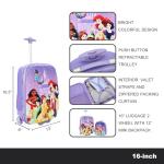 Disney Princess Castle 2-Pack Luggage Set