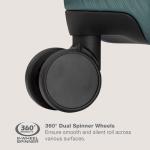 Teal Hardside 2-Piece Luggage Set with USB Port