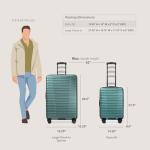 Teal Hardside 2-Piece Luggage Set with USB Port
