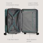 Teal 30-Inch Hardside Spinner Luggage Suitcase