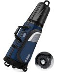 Findway Waterproof Golf Travel Bag with Wheels