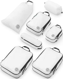 7-Piece Large Packing Cubes Set for Travel