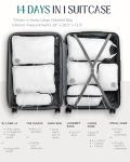 7-Piece Large Packing Cubes Set for Travel