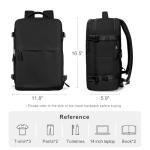 Coofay Women's Waterproof Travel Backpack - Black