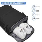 Coofay Women's Waterproof Travel Backpack - Black