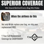 CaddyDaddy Soft-Sided Golf Travel Bag Cover