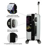 Butterfly Luggage Set for World Travelers, 4-Piece