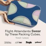 Shacke 6-Piece Travel Packing Cubes Set - Navy