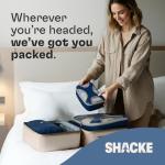 Shacke 6-Piece Travel Packing Cubes Set - Navy