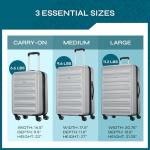 American Tourister Westridge Silver Hardside Luggage Set