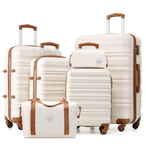 4-Piece Hardshell Luggage Set with Spinner Wheels