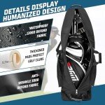 DAREKUKU Portable Golf Travel Bag with Wheels