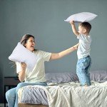 Utopia Bedding Toddler Pillows 2-Pack, Soft Cotton