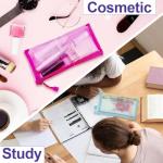 Colorful Mesh Pouches Set for Travel and Organization