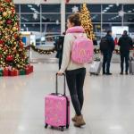 Sanwuta Kids 4-Piece Luggage Set - Rainbow Pink