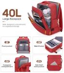 3-Piece UKEIN Hardside Luggage Set with Backpack