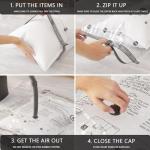 Jumbo Vacuum Storage Bags with Travel Pump