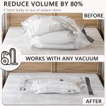Jumbo Vacuum Storage Bags with Travel Pump