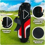 Lightweight Golf Stand Bag with 4-Way Divider