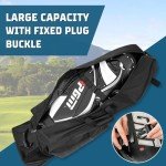 DAREKUKU Portable Golf Travel Bag with Wheels