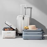 Hanke 20" Hard Shell Carry-On Suitcase - Ivory