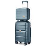 Somago 20" Carry-On & 14" Cosmetic Case Set