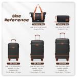 5-Piece Lightweight Luggage Set with Spinner Wheels