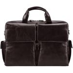 Maxwell Scott Men's Dark Brown Leather Briefcase