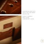 Maxwell Scott Men's Leather Wheeled Pilot Briefcase