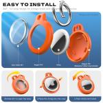 Waterproof AirTag Keychain Holder - Set of 4