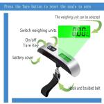 KAZETEC Portable Luggage Scale - 2-Pack Set