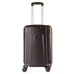 Bagaggio Saint Tropez 20'' Carry On - Lightweight Hardshell Spinner Luggage - Dark Gray