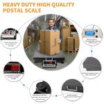 WISHSOM Heavy Duty 660lbs Digital Shipping Scale