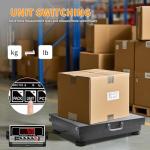 WISHSOM Heavy Duty 660lbs Digital Shipping Scale