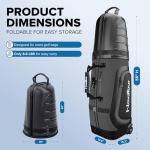 Waterproof Golf Travel Bag with TSA Lock