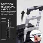 21-Inch Expandable Hardside Carry-On Spinner Luggage